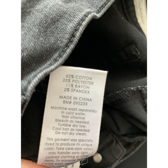 PacSun Power Super Stretch High Rise Ankle Jegging Black Women’s Sz 27‎ - Picture 7 of 7